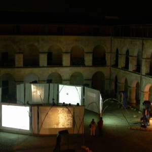 L'installation En extérieur (Libourne, Gironde, France)