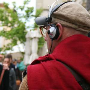 Photo prise lors du parcours sonore à Carcasonne (crédit : Horacio González Diéguez)